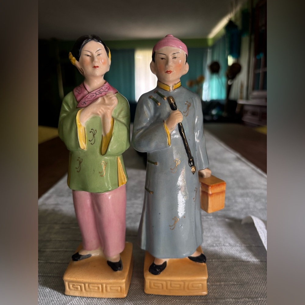Vintage Asian figurines